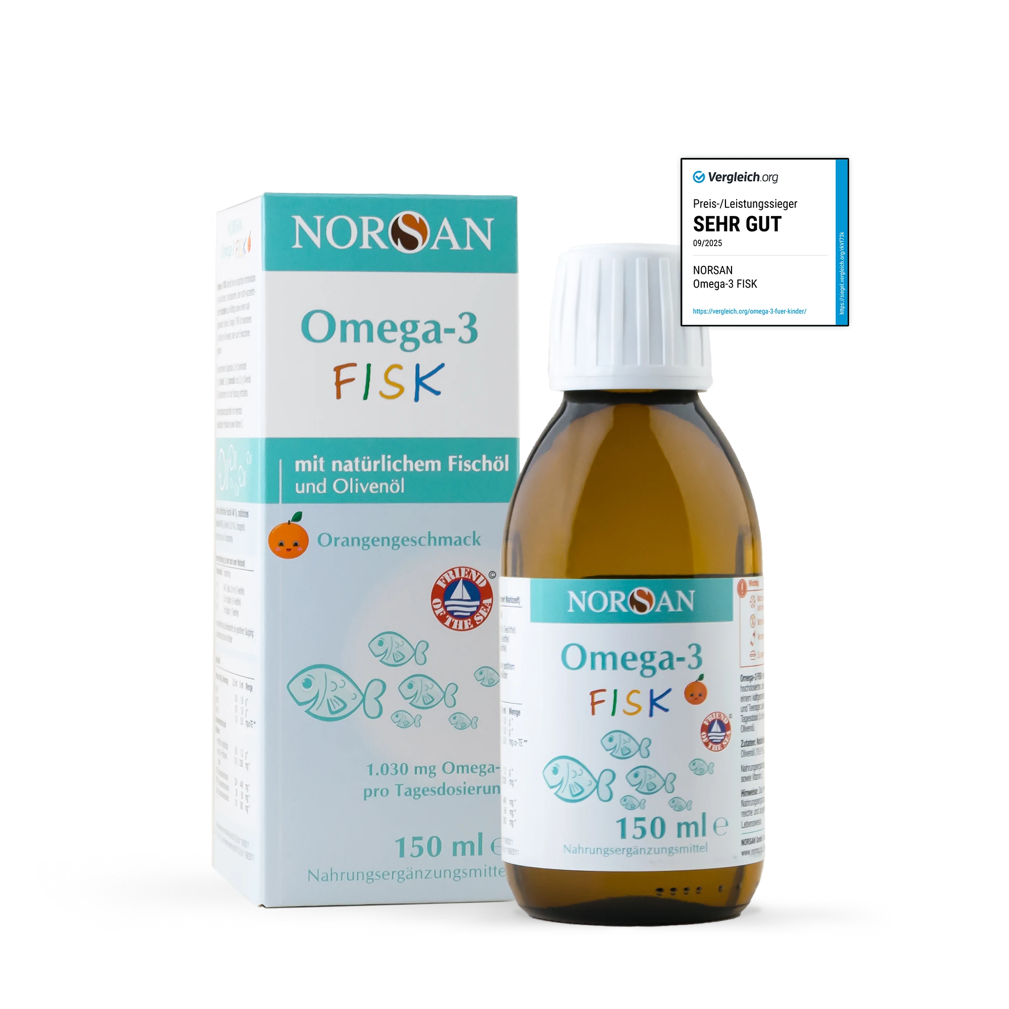 norsan fisk kids omega-3 öl