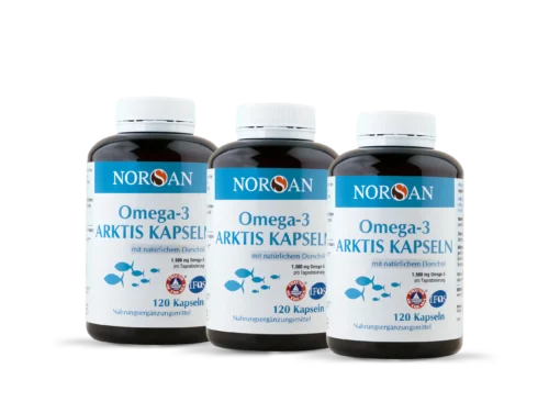 norsan omega-3 3er-Pack-Arktis-Kapsel
