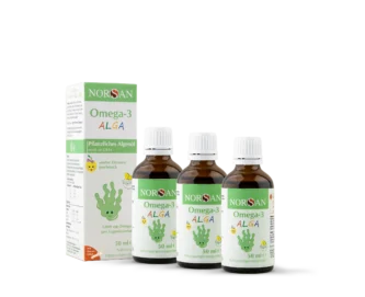 norsan omega-3 Alga_3er Pack Flasche+Box