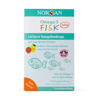 norsan fisk jelly 120er packung omega-3