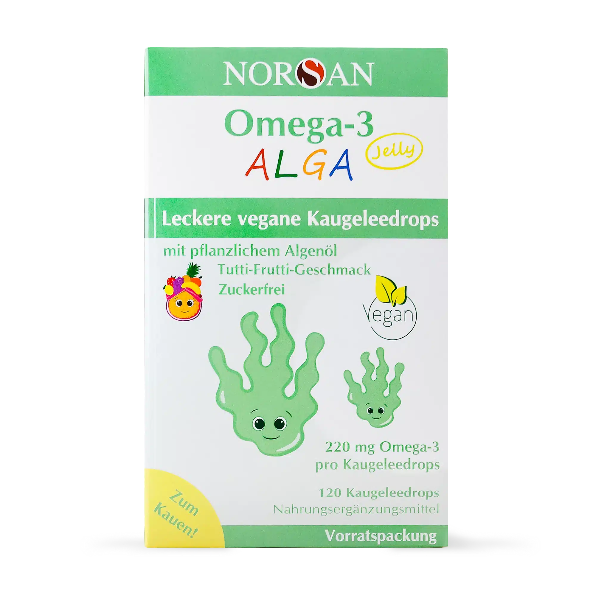 norsan alga jelly 120er packung omega-3
