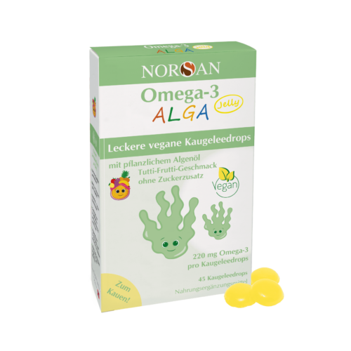 Omega-3 ALGA Jelly Vegan 120er Packung – Bild 3