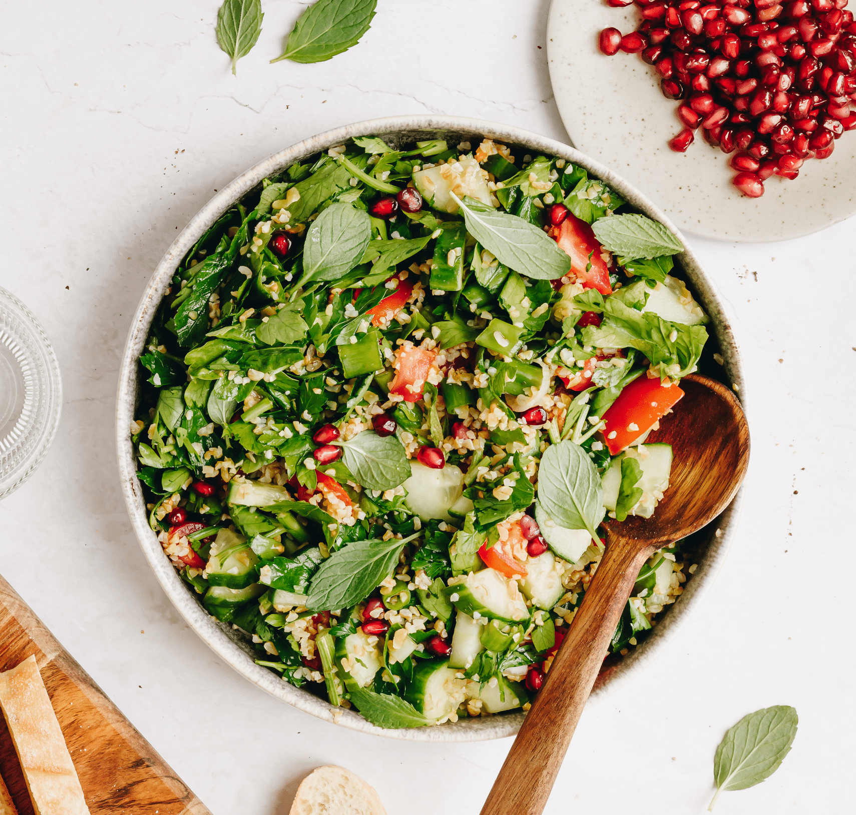 Tabouleh-Petersiliensalat mit Omega-3
