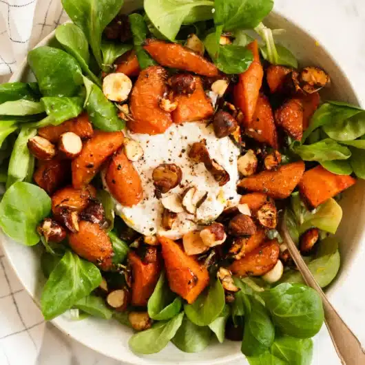 Saftiger Ziegenkäsesalat mit Omega-3