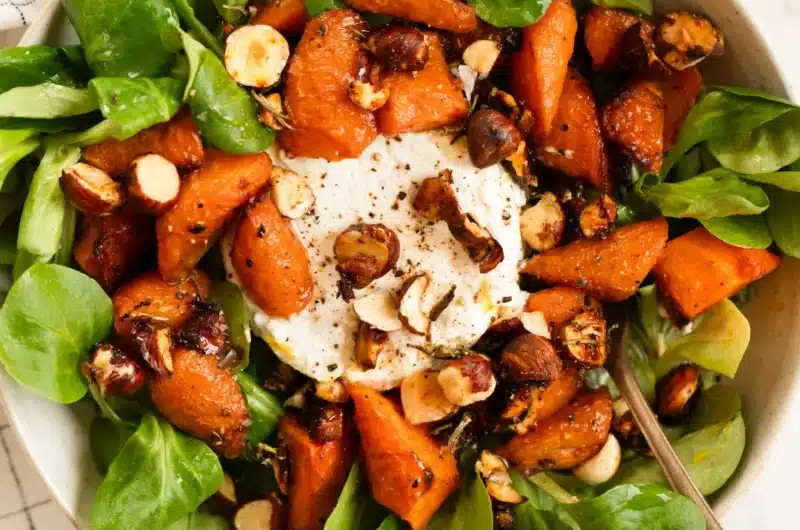 Saftiger Ziegenkäsesalat mit Omega-3