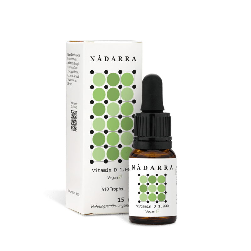 NÀDARRA Vitamin D 1.000 Vegan – Bild 2