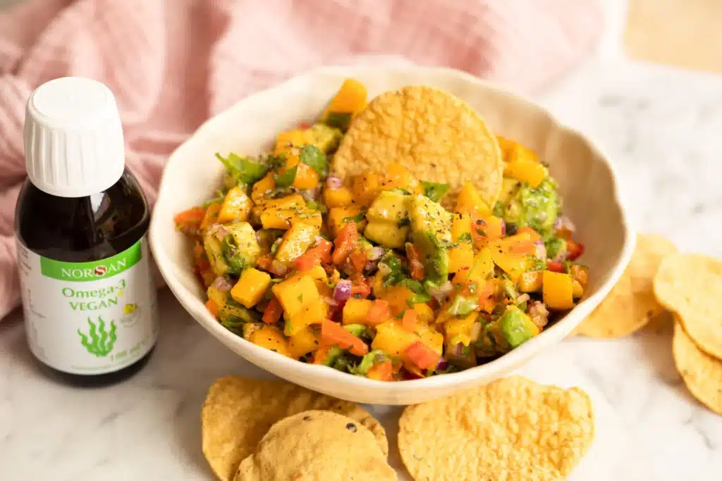 norsan fruchtige mango-avocado salsa