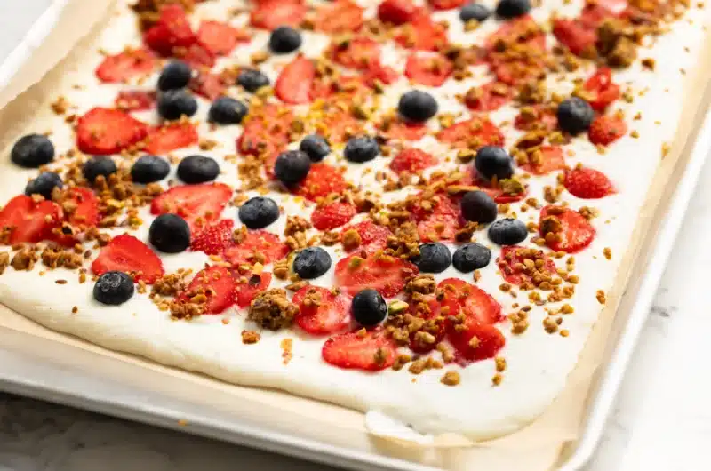 Frozen Joghurt Barks mit Omega-3