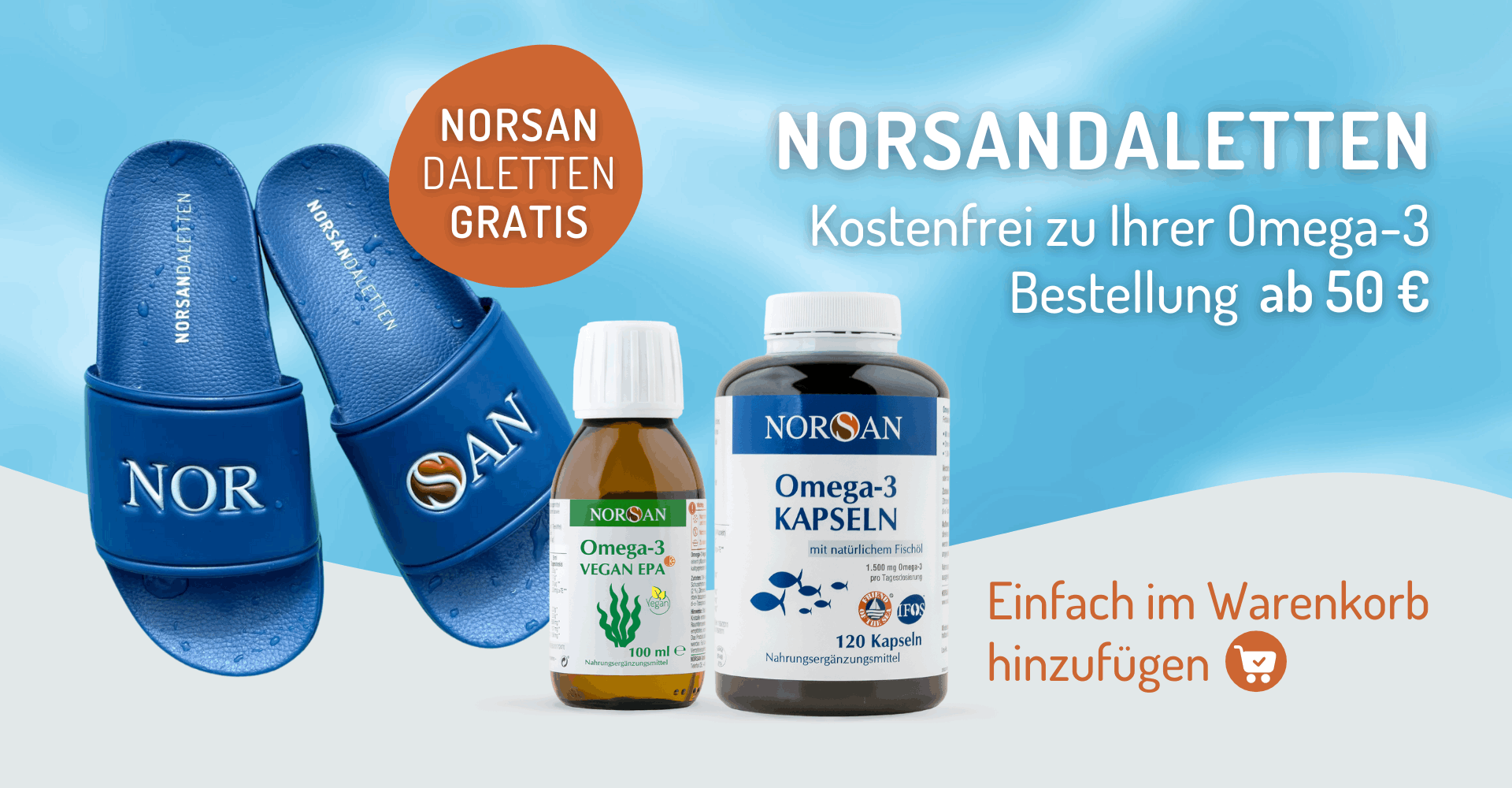 NORSANdaletten mobile Banner