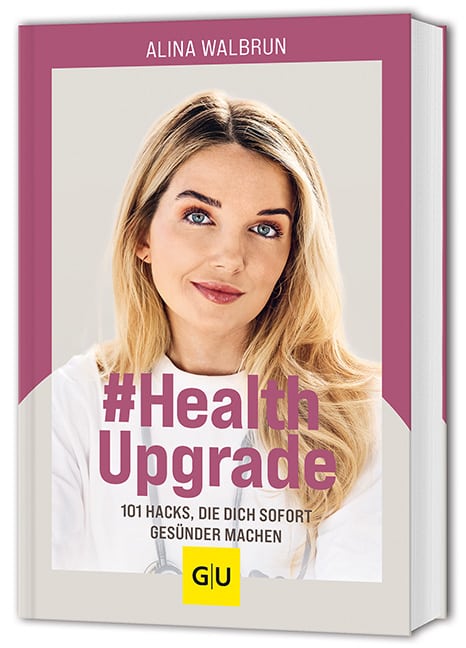 Buch #HealthUpgrade (nur erhältlich über den Coupon Code "alinahealth")