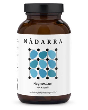 nadarra magnesium kapseln flasche verpackung 60 stueck