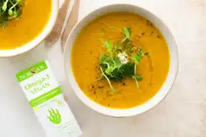 norsan rezept Leckere Gemüsesuppe mit Omega-3