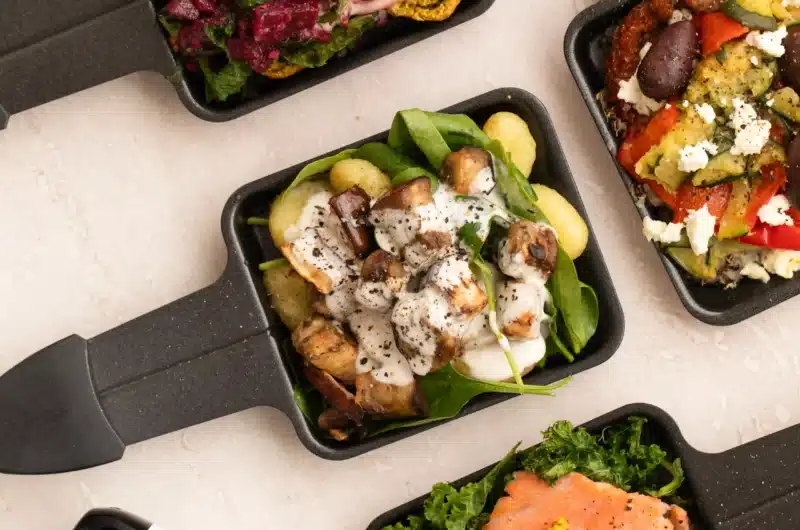 Buntes Silvester Raclette mit Omega-3 