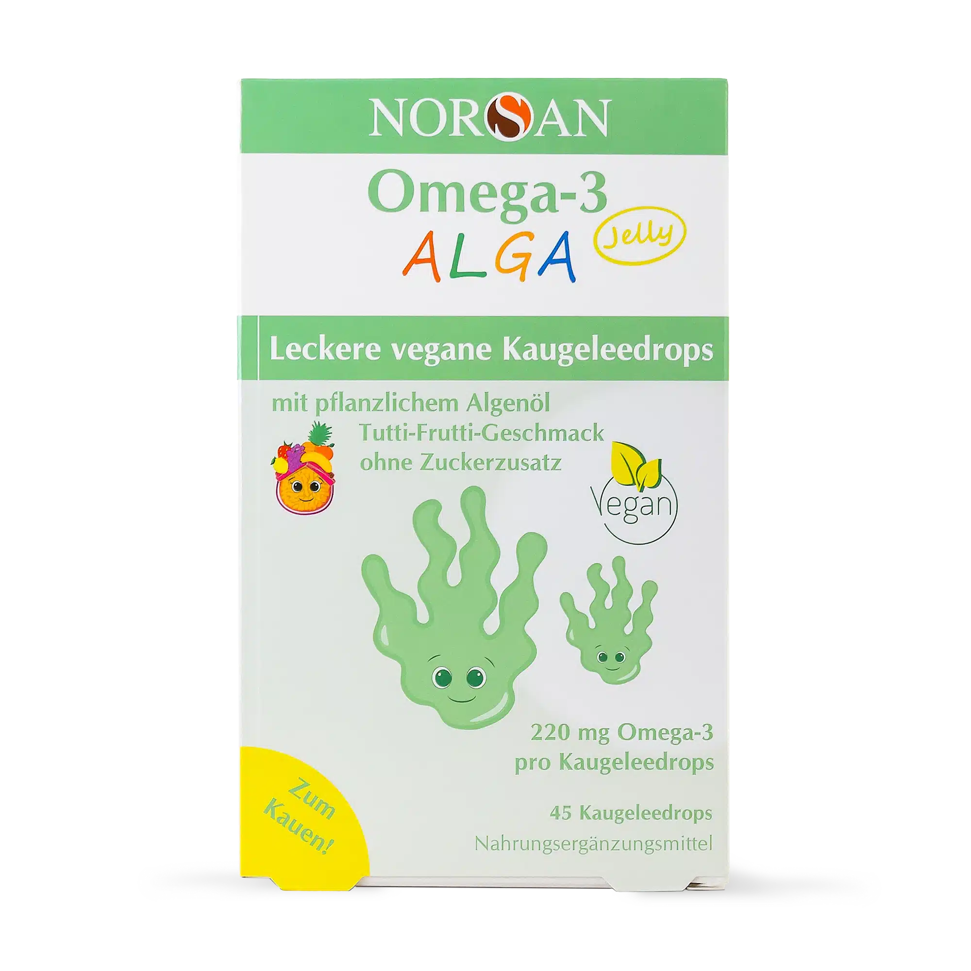 Omega-3 ALGA Jelly Vegan 45er Packung Abo