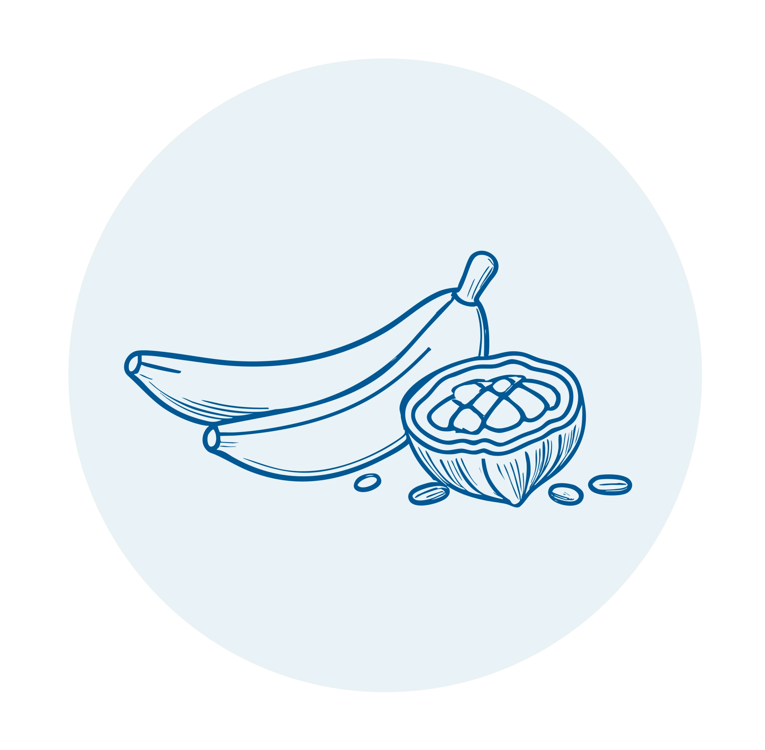 DE_Artikel_Fettleber_Doodles_Ganzes Obst gesund norsan banane