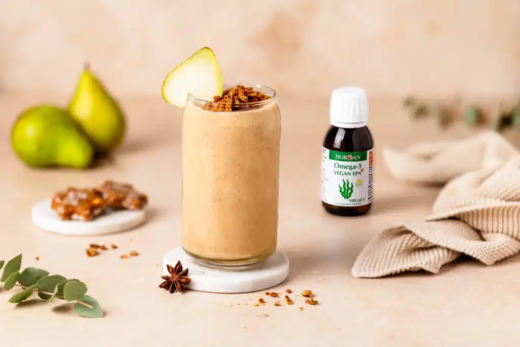 Gingerbread-Smoothie-mit-Omega-3 norsan rezept