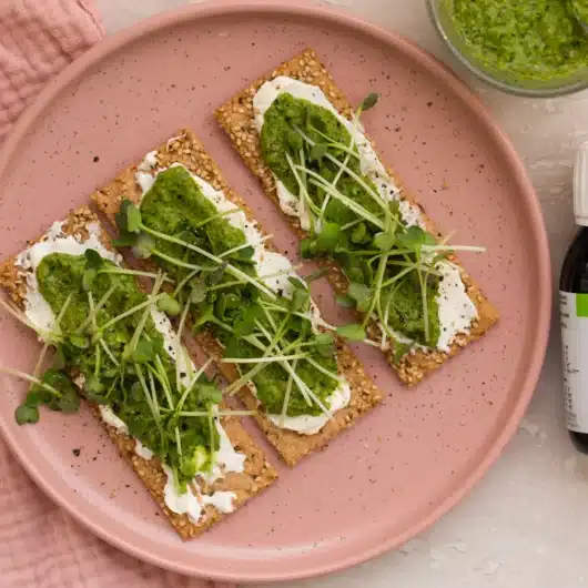 Veganes Bärlauchpesto mit Omega-3