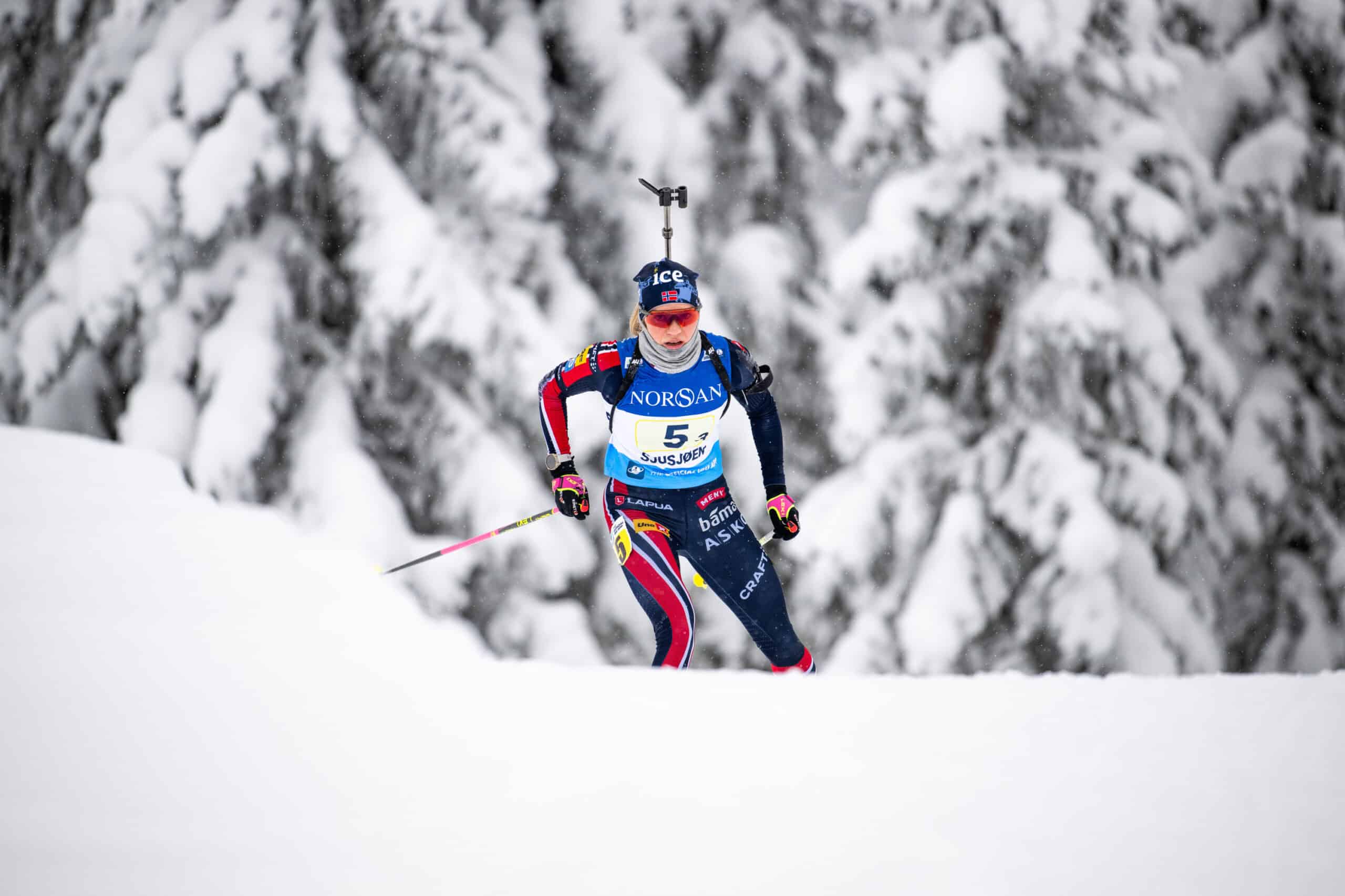 skiskytterlandslaget x NORSAN NORSAN ist der Sponsor des norwegischen Biathlons Nationalteams