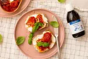 Omega-3 Stulle mit Makrele in Tomatensauce norsan rezept