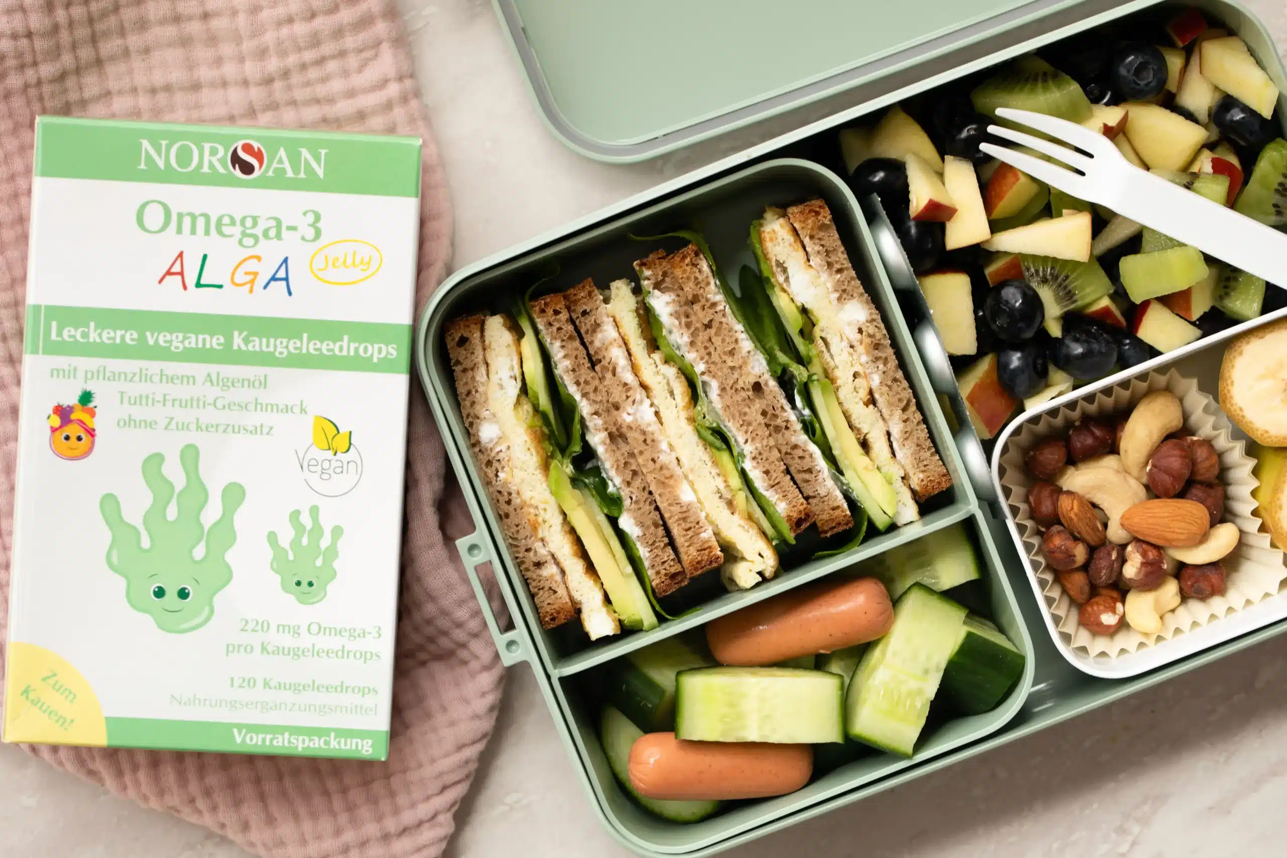 norsa rezept gesunde Brotdose mit Omega-3