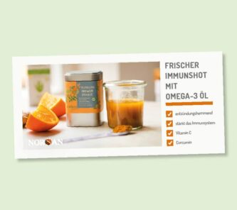 Rezeptkarte: Ingwer-Kurkuma Shot
