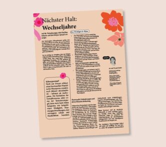Fachartikel: Nächster Halt - Wechseljahre